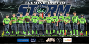 4 x 8 Team Banner 8U FIAA Storm